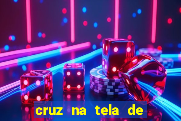 cruz na tela de cruz das